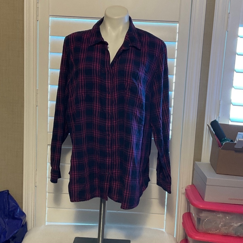 Plaid Long Sleeve Shirt